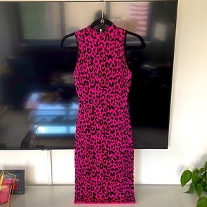 MILLY textured bodycon dress